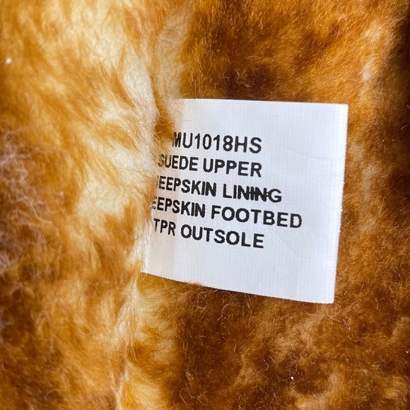 Hammacher Schlemmer sheepskin slippers. XL - Picture 10 of 11